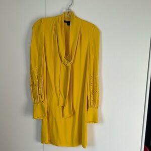 French Connection Yellow Dress